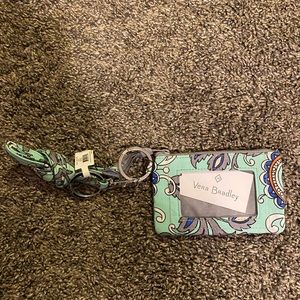 Vera Bradley ID holder with lanyard set